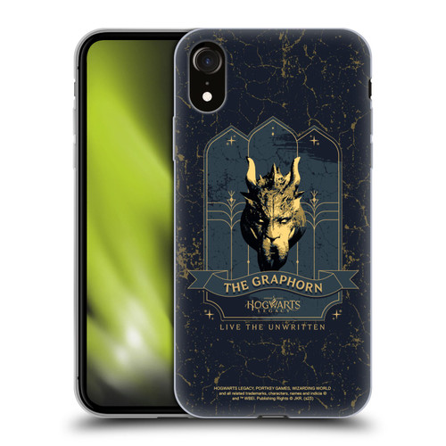 Hogwarts Legacy Graphics The Graphorn Soft Gel Case for Apple iPhone XR