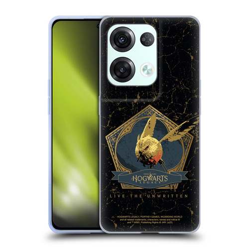 Hogwarts Legacy Graphics Golden Snidget Soft Gel Case for OPPO Reno8 Pro