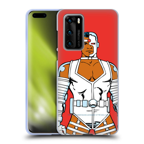 Cyborg DC Comics Fast Fashion Classic 3 Soft Gel Case for Huawei P40 5G