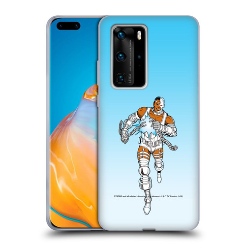 Cyborg DC Comics Fast Fashion Classic 2 Soft Gel Case for Huawei P40 Pro / P40 Pro Plus 5G