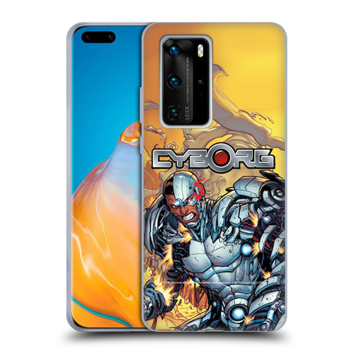 Cyborg DC Comics Fast Fashion Comic Soft Gel Case for Huawei P40 Pro / P40 Pro Plus 5G