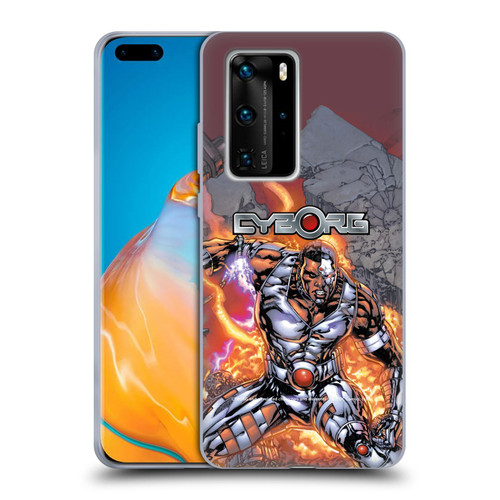 Cyborg DC Comics Fast Fashion Cover Soft Gel Case for Huawei P40 Pro / P40 Pro Plus 5G