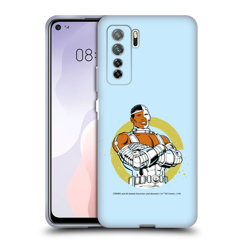 Cyborg DC Comics Fast Fashion Classic Soft Gel Case for Huawei Nova 7 SE/P40 Lite 5G