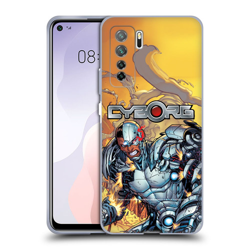 Cyborg DC Comics Fast Fashion Comic Soft Gel Case for Huawei Nova 7 SE/P40 Lite 5G