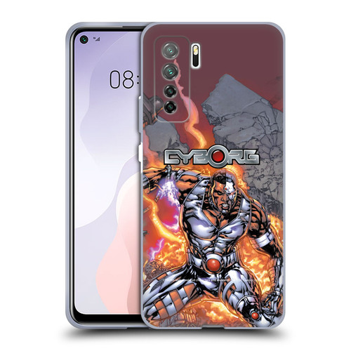 Cyborg DC Comics Fast Fashion Cover Soft Gel Case for Huawei Nova 7 SE/P40 Lite 5G