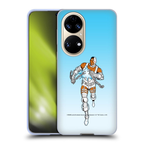 Cyborg DC Comics Fast Fashion Classic 2 Soft Gel Case for Huawei P50