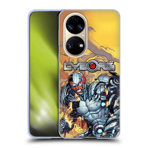 Cyborg DC Comics Fast Fashion Comic Soft Gel Case for Huawei P50