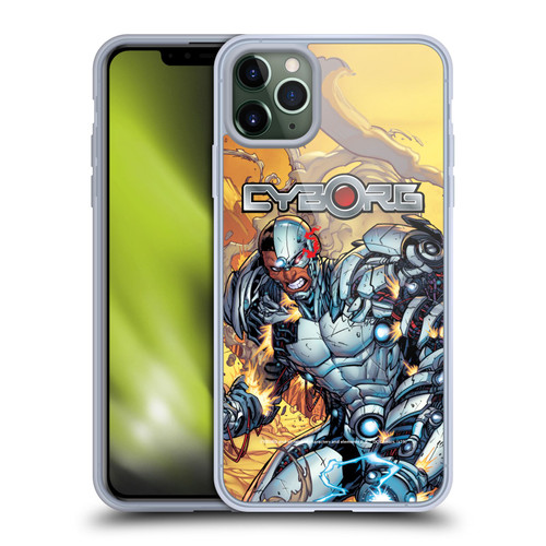 Cyborg DC Comics Fast Fashion Comic Soft Gel Case for Apple iPhone 11 Pro Max