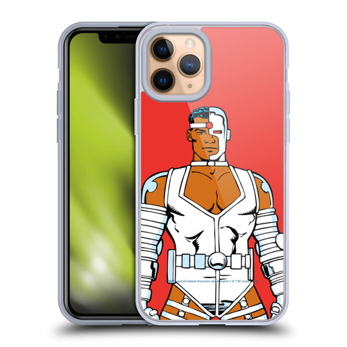 Cyborg DC Comics Fast Fashion Classic 3 Soft Gel Case for Apple iPhone 11 Pro