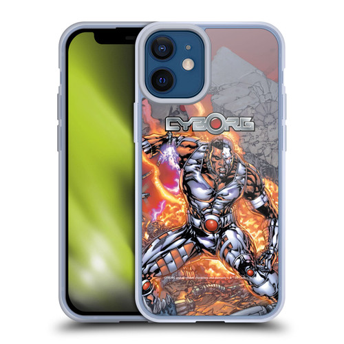 Cyborg DC Comics Fast Fashion Cover Soft Gel Case for Apple iPhone 12 Mini