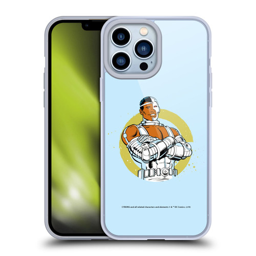 Cyborg DC Comics Fast Fashion Classic Soft Gel Case for Apple iPhone 13 Pro Max