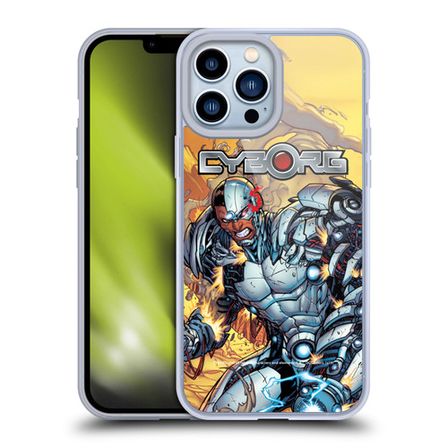Cyborg DC Comics Fast Fashion Comic Soft Gel Case for Apple iPhone 13 Pro Max