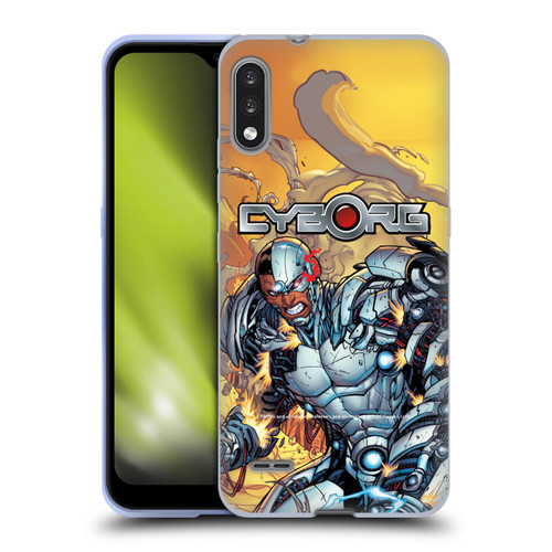 Cyborg DC Comics Fast Fashion Comic Soft Gel Case for LG K22