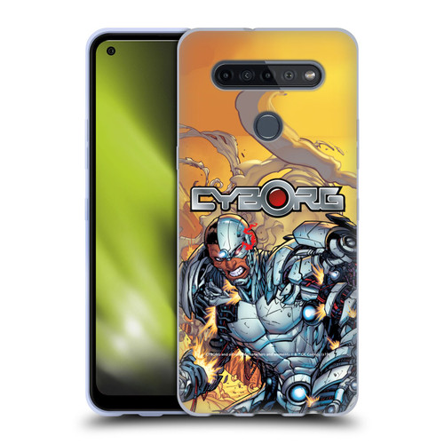 Cyborg DC Comics Fast Fashion Comic Soft Gel Case for LG K51S