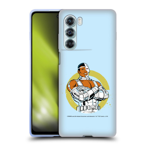 Cyborg DC Comics Fast Fashion Classic Soft Gel Case for Motorola Edge S30 / Moto G200 5G