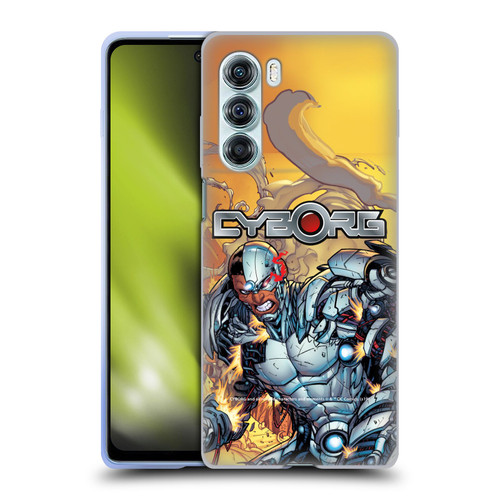 Cyborg DC Comics Fast Fashion Comic Soft Gel Case for Motorola Edge S30 / Moto G200 5G