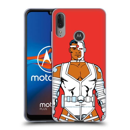 Cyborg DC Comics Fast Fashion Classic 3 Soft Gel Case for Motorola Moto E6 Plus