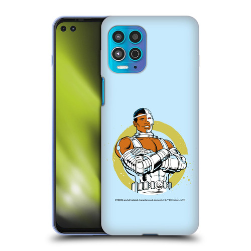 Cyborg DC Comics Fast Fashion Classic Soft Gel Case for Motorola Moto G100