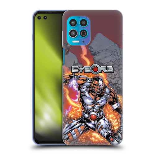 Cyborg DC Comics Fast Fashion Cover Soft Gel Case for Motorola Moto G100