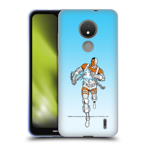 Cyborg DC Comics Fast Fashion Classic 2 Soft Gel Case for Nokia C21