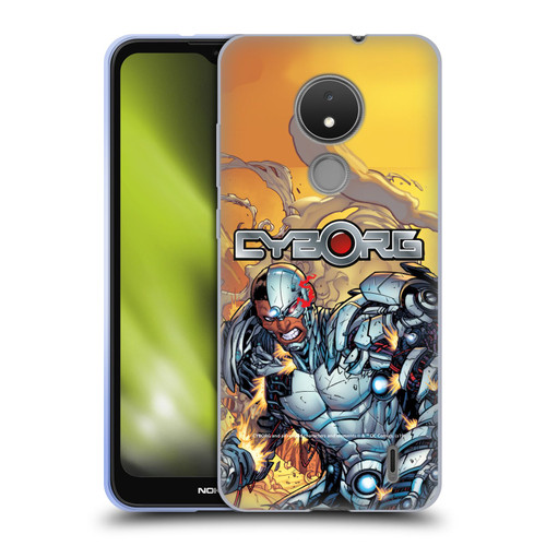 Cyborg DC Comics Fast Fashion Comic Soft Gel Case for Nokia C21