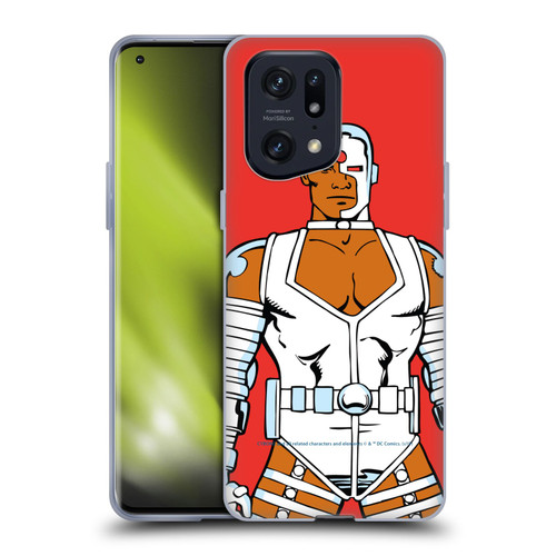 Cyborg DC Comics Fast Fashion Classic 3 Soft Gel Case for OPPO Find X5 Pro