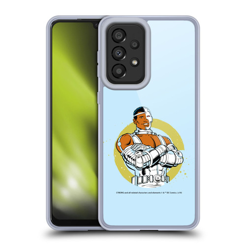 Cyborg DC Comics Fast Fashion Classic Soft Gel Case for Samsung Galaxy A33 5G (2022)
