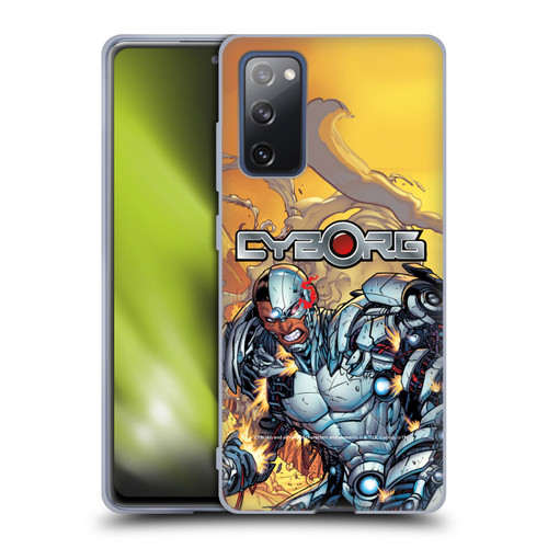 Cyborg DC Comics Fast Fashion Comic Soft Gel Case for Samsung Galaxy S20 FE / 5G