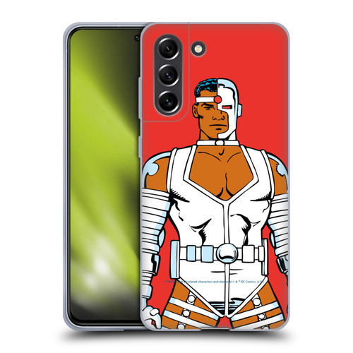 Cyborg DC Comics Fast Fashion Classic 3 Soft Gel Case for Samsung Galaxy S21 FE 5G