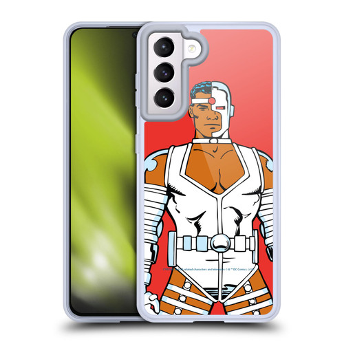 Cyborg DC Comics Fast Fashion Classic 3 Soft Gel Case for Samsung Galaxy S21 5G