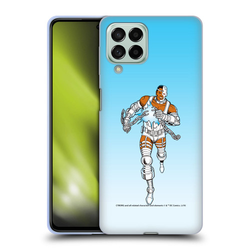 Cyborg DC Comics Fast Fashion Classic 2 Soft Gel Case for Samsung Galaxy M53 (2022)