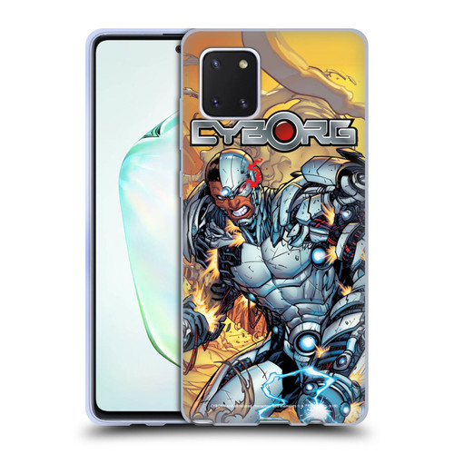 Cyborg DC Comics Fast Fashion Comic Soft Gel Case for Samsung Galaxy Note10 Lite