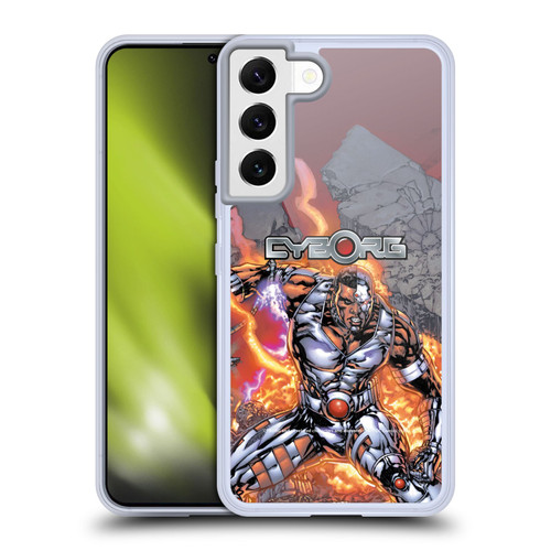 Cyborg DC Comics Fast Fashion Cover Soft Gel Case for Samsung Galaxy S22 5G