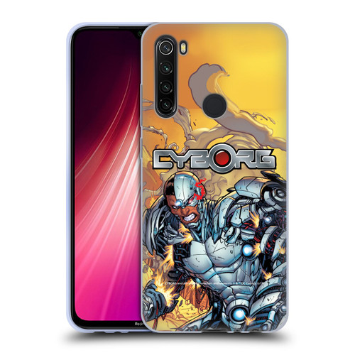 Cyborg DC Comics Fast Fashion Comic Soft Gel Case for Xiaomi Redmi Note 8T