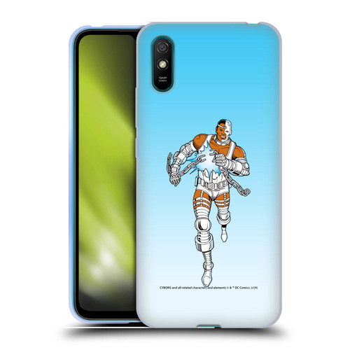 Cyborg DC Comics Fast Fashion Classic 2 Soft Gel Case for Xiaomi Redmi 9A / Redmi 9AT