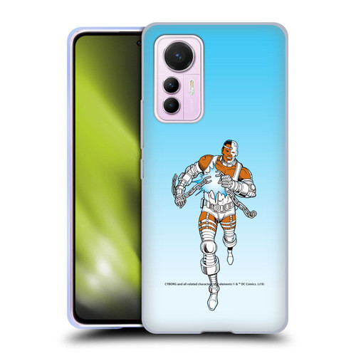 Cyborg DC Comics Fast Fashion Classic 2 Soft Gel Case for Xiaomi 12 Lite