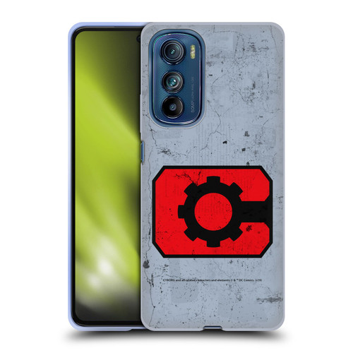Cyborg DC Comics Logos Classic Soft Gel Case for Motorola Edge 30