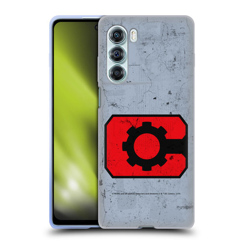 Cyborg DC Comics Logos Classic Soft Gel Case for Motorola Edge S30 / Moto G200 5G