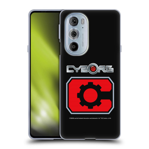 Cyborg DC Comics Logos Retro Soft Gel Case for Motorola Edge X30