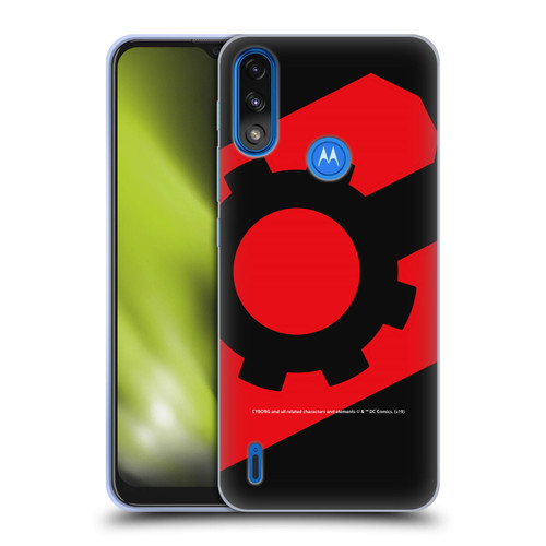 Cyborg DC Comics Logos Geometric 2 Soft Gel Case for Motorola Moto E7 Power / Moto E7i Power