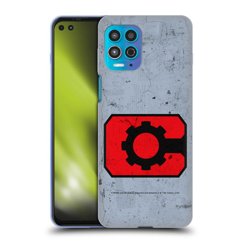 Cyborg DC Comics Logos Classic Soft Gel Case for Motorola Moto G100