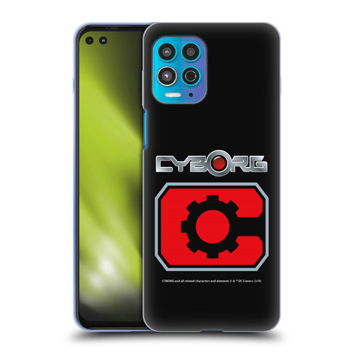 Cyborg DC Comics Logos Retro Soft Gel Case for Motorola Moto G100