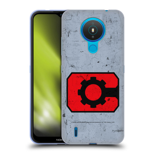 Cyborg DC Comics Logos Classic Soft Gel Case for Nokia 1.4