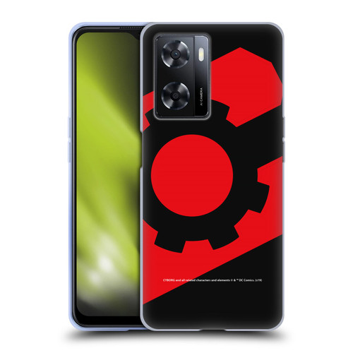 Cyborg DC Comics Logos Geometric 2 Soft Gel Case for OPPO A57s