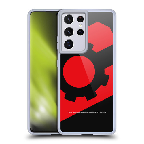 Cyborg DC Comics Logos Geometric 2 Soft Gel Case for Samsung Galaxy S21 Ultra 5G