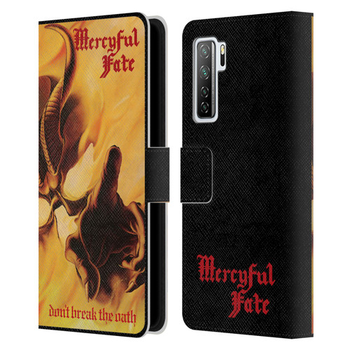 Mercyful Fate Black Metal Don't Break the Oath Leather Book Wallet Case Cover For Huawei Nova 7 SE/P40 Lite 5G