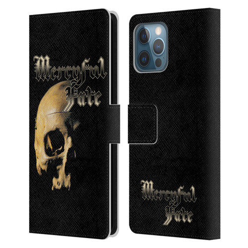 Mercyful Fate Black Metal Skull Leather Book Wallet Case Cover For Apple iPhone 12 Pro Max