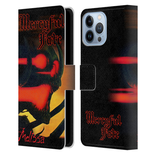 Mercyful Fate Black Metal Melissa Leather Book Wallet Case Cover For Apple iPhone 13 Pro Max