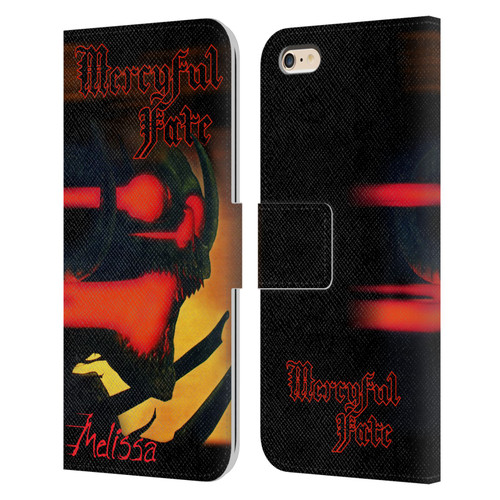 Mercyful Fate Black Metal Melissa Leather Book Wallet Case Cover For Apple iPhone 6 Plus / iPhone 6s Plus