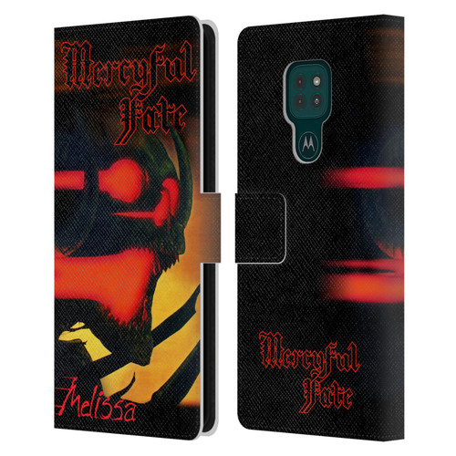 Mercyful Fate Black Metal Melissa Leather Book Wallet Case Cover For Motorola Moto G9 Play